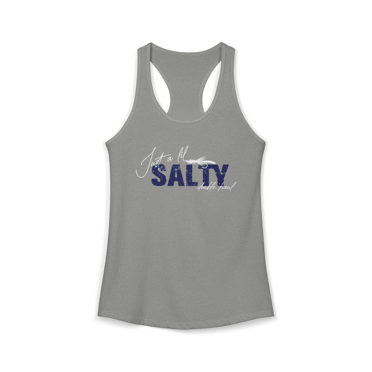 Women's Salty Double Haul Racerback Tank