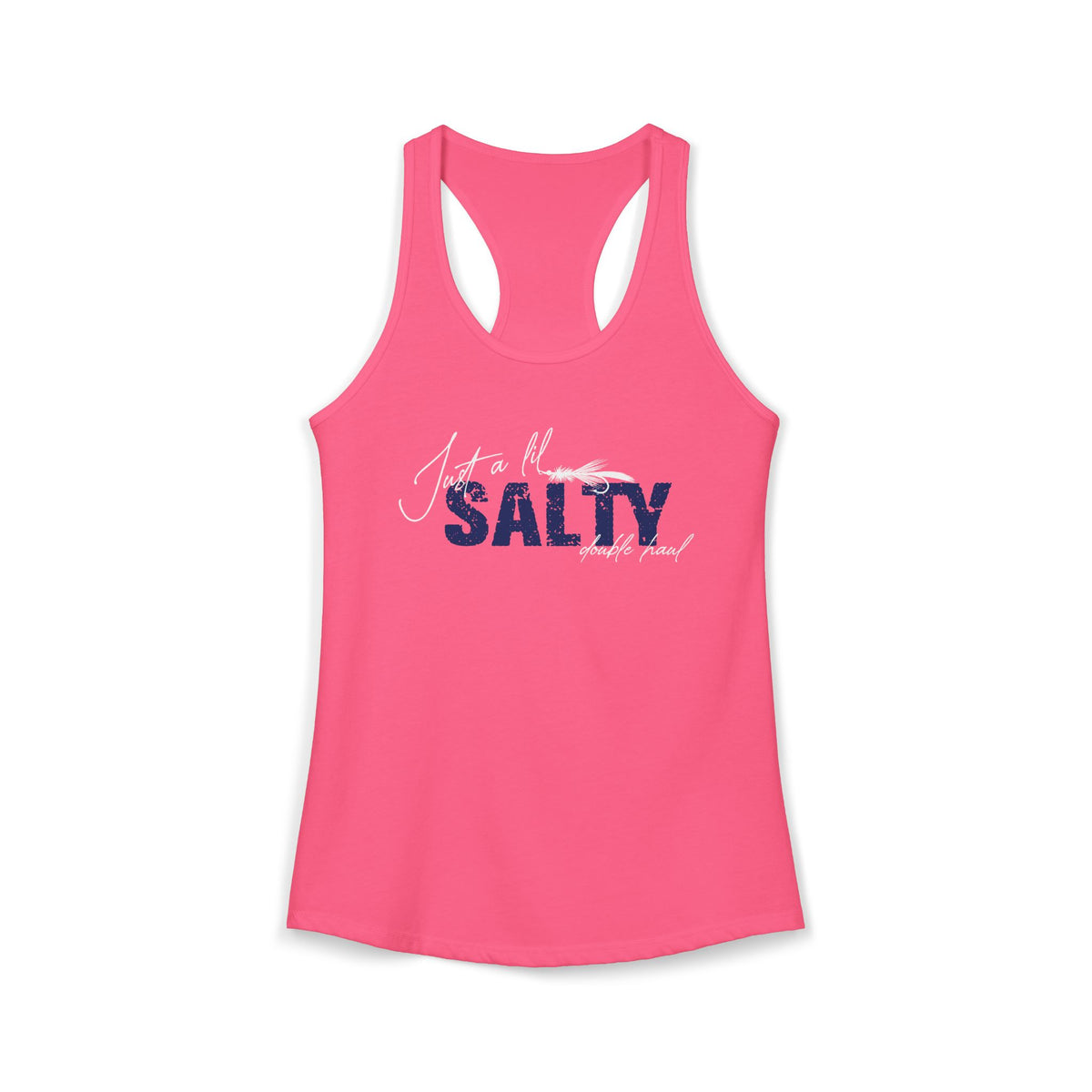 Women's Salty Double Haul Racerback Tank