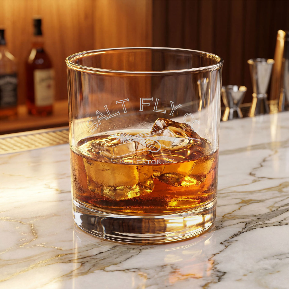 SaltFly Whiskey Glass 10.5oz
