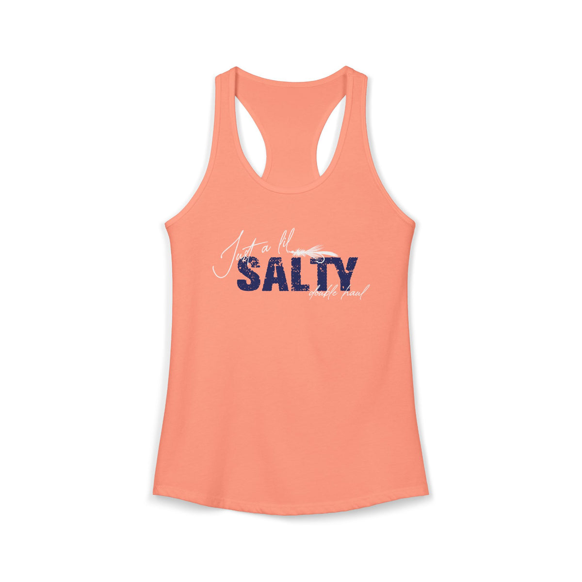 Women's Salty Double Haul Racerback Tank