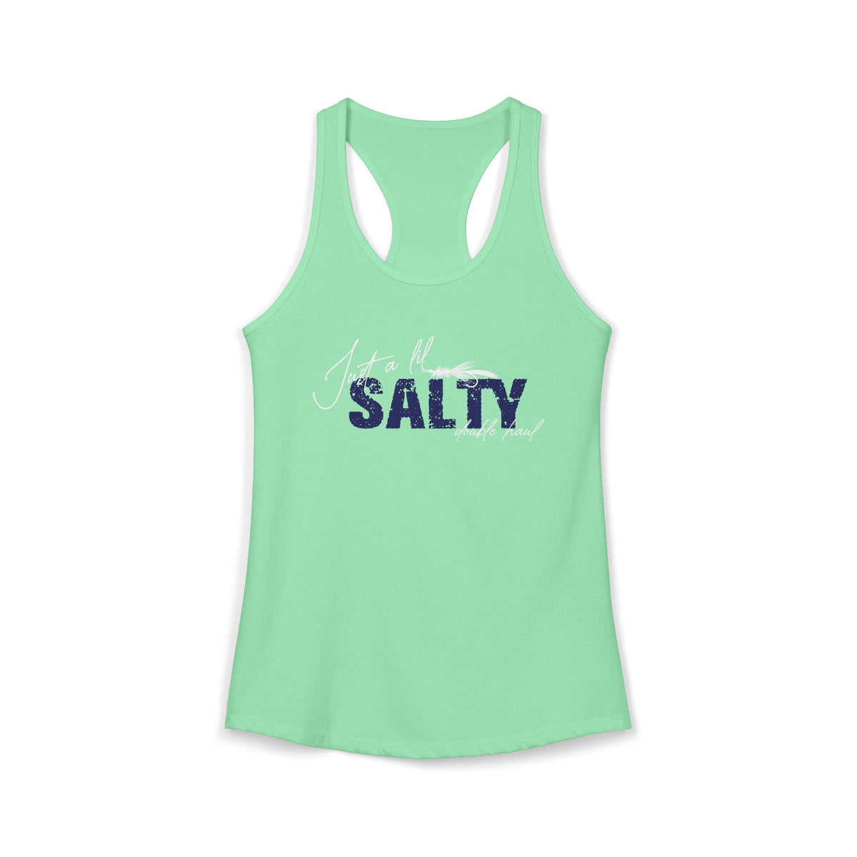 Women's Salty Double Haul Racerback Tank