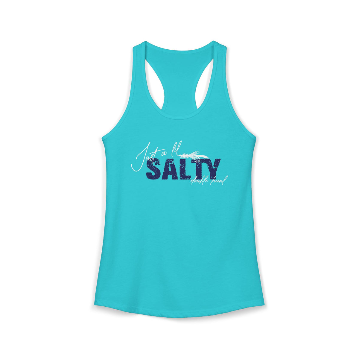 Women's Salty Double Haul Racerback Tank