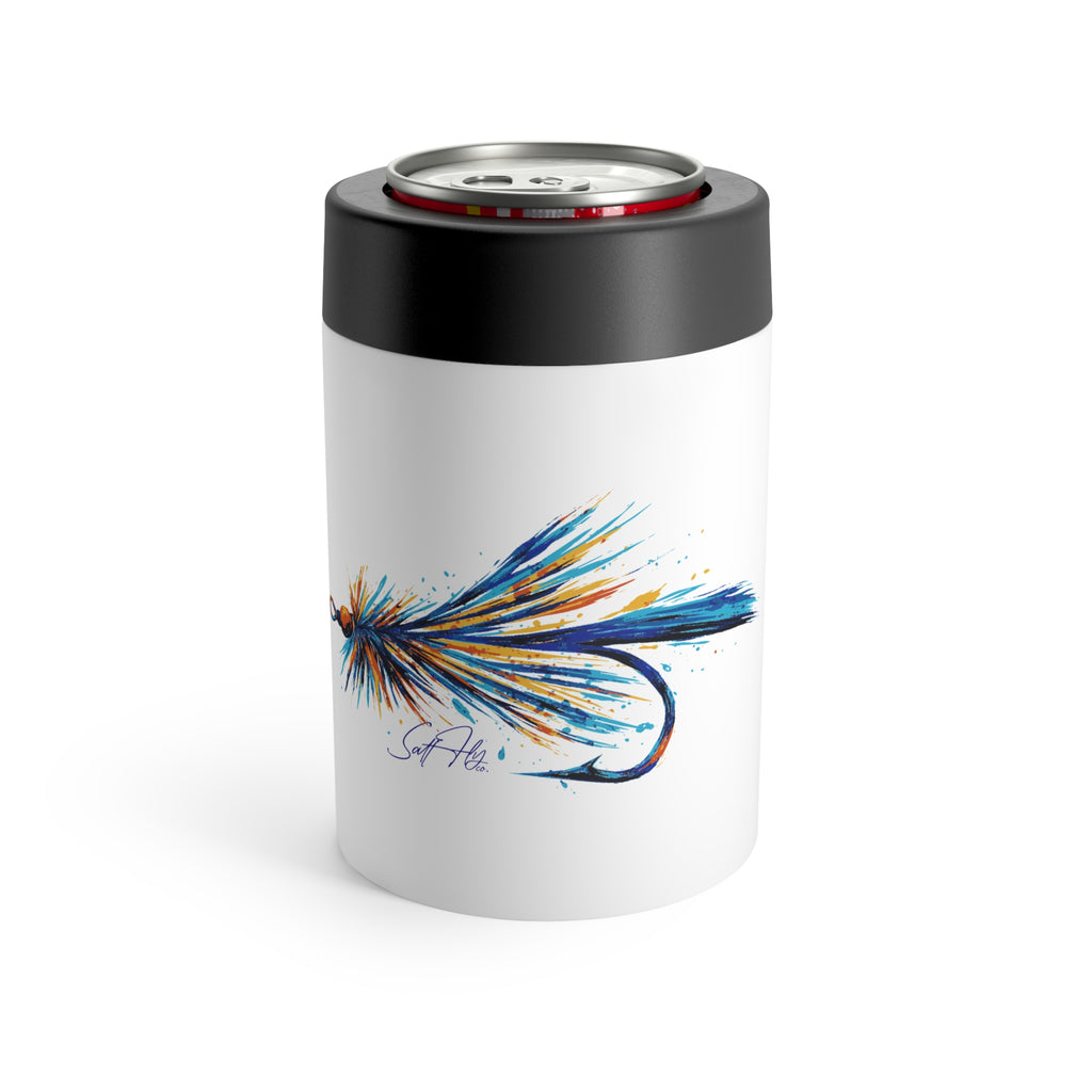 SaltFly Abstract Lure Insulated Can Holder