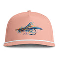 Abstract Splash Semi-Structured Rope Hat