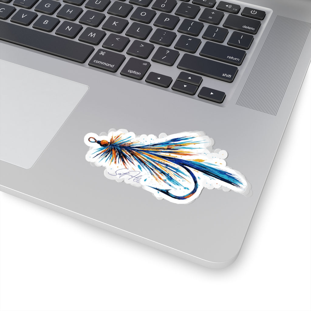 Abstract Fly Sticker
