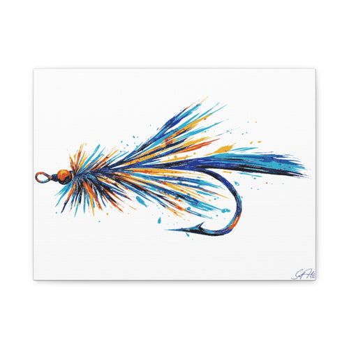 Abstract Fly Canvas Print