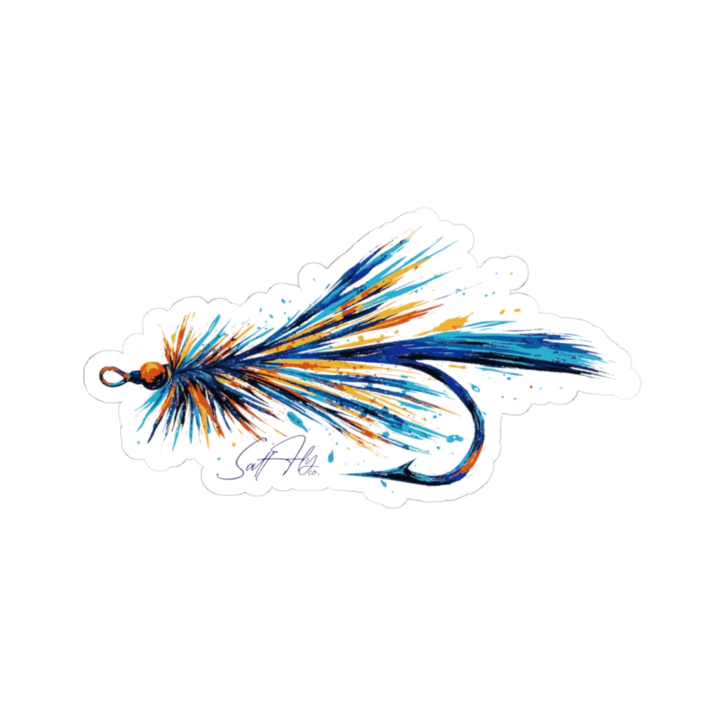 Abstract Fly Sticker